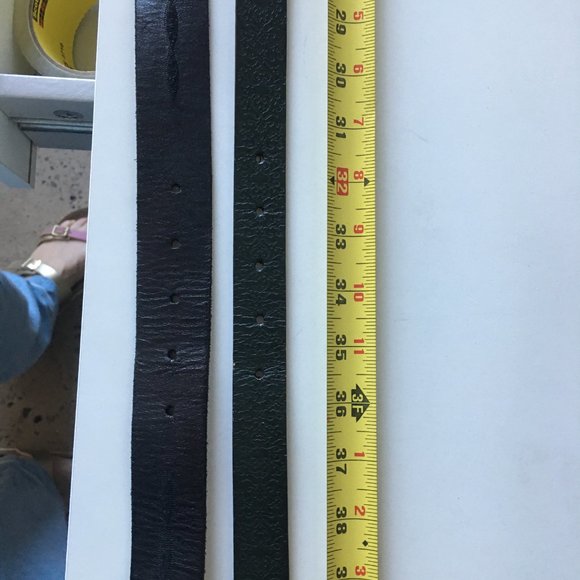 2 leather belts - Picture 5 of 13